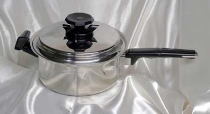 3 quart waterless cookware